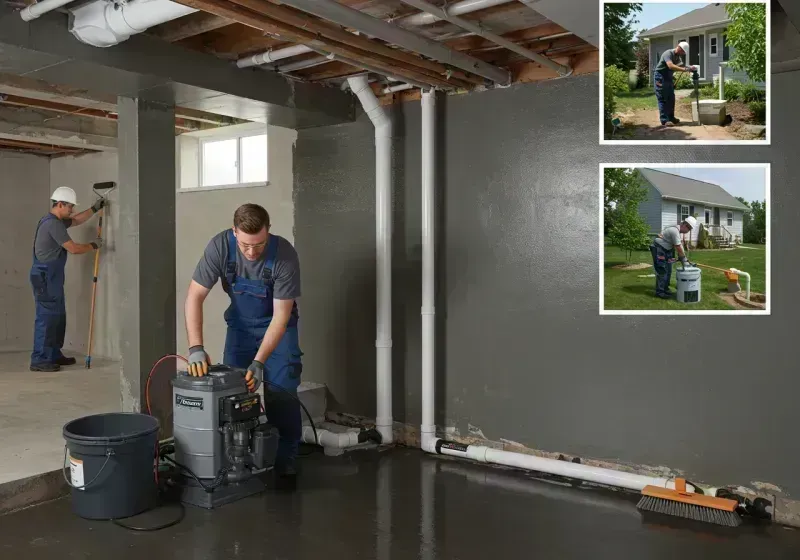 Basement Waterproofing and Flood Prevention process in Clarksburg, WV